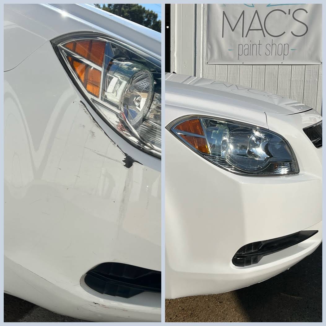 Auto body work at Mac's Paint Shop